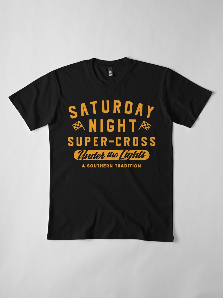 Alternate view of "SATURDAY NIGHT” YEL TEES/HOODIES Premium T-Shirt