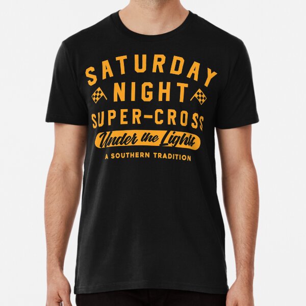 "SATURDAY NIGHT” YEL TEES/HOODIES Premium T-Shirt