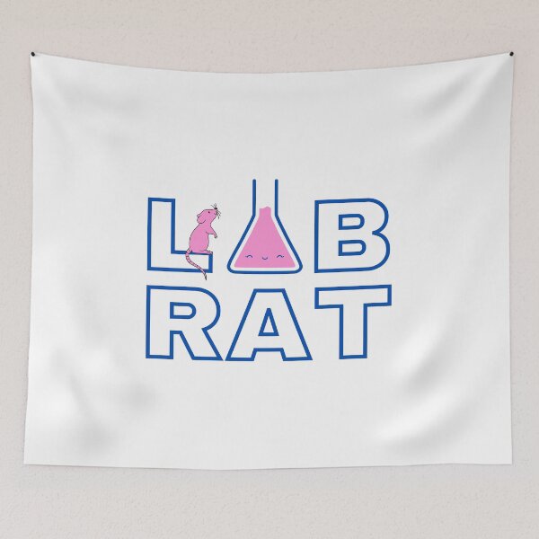 Item preview, Lab rat - science joke designed and sold by fun-science-tee.