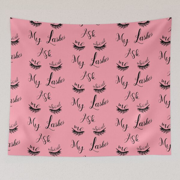 Item preview, ASK ME ABOUT MY LASHES designed and sold by hlpina1.