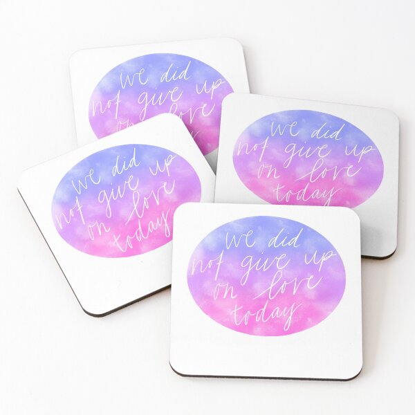 Item preview, we did not give up on love today  designed and sold by chricket.