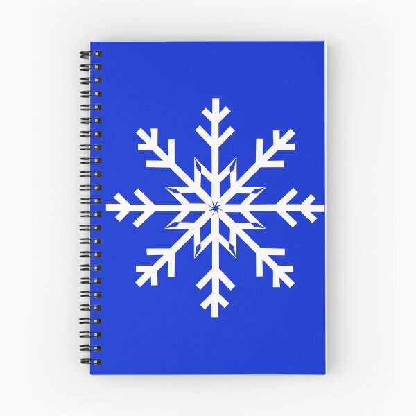 Item preview, White Snowflake on Royal Blue designed and sold by Sharon Schwalbe.