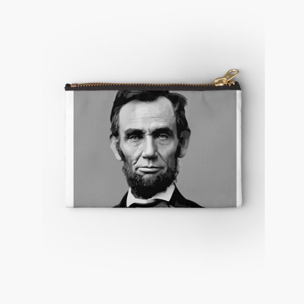 Item preview, Abraham Lincoln Portrait Black and White designed and sold by Sarah Lopez.