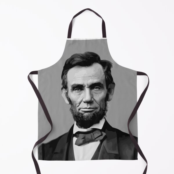 Item preview, Abraham Lincoln Portrait Black and White designed and sold by Sarah Lopez.