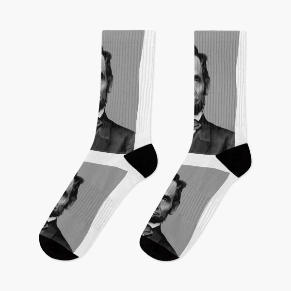 Item preview, Abraham Lincoln Portrait Black and White designed and sold by Sarah Lopez.