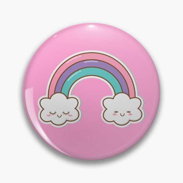 Item preview, Cute Kawaii Rainbow Cloud Babycore Aesthetic designed and sold by amos20111.