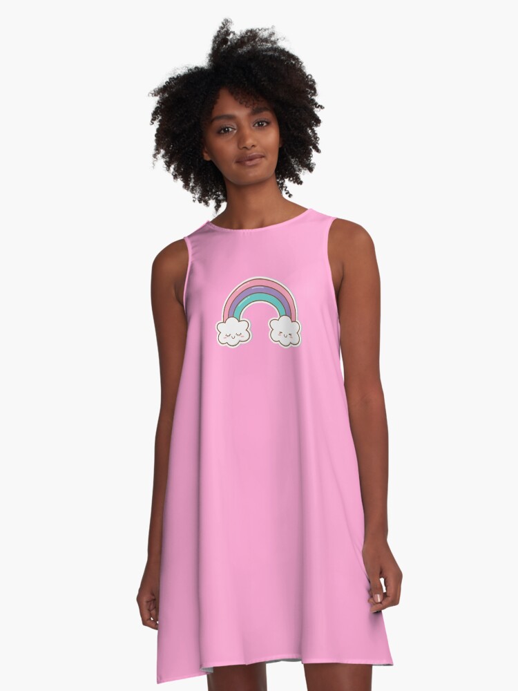 Cute rainbow dress best sale