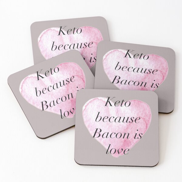 Item preview, Keto Because Bacon is love designed and sold by dcanimal.
