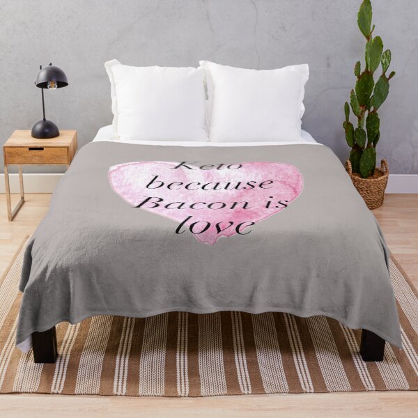 Item preview, Keto Because Bacon is love designed and sold by dcanimal.