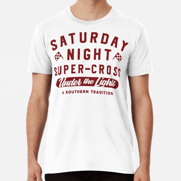 "SATURDAY NIGHT” (BURG) TEES/HOODIES Premium T-Shirt