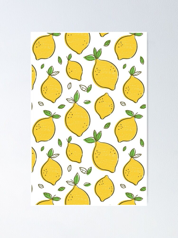 Paper Source Lemon Vines Medium Gift Bag