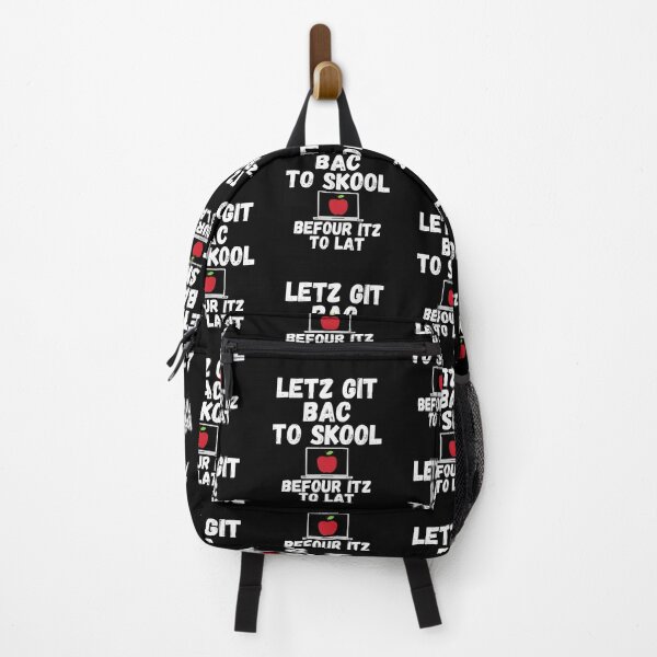 Item preview, Letz git bac to skool - Let's get back to School - by Boo-da-chay designed and sold by Boo-da-chay.