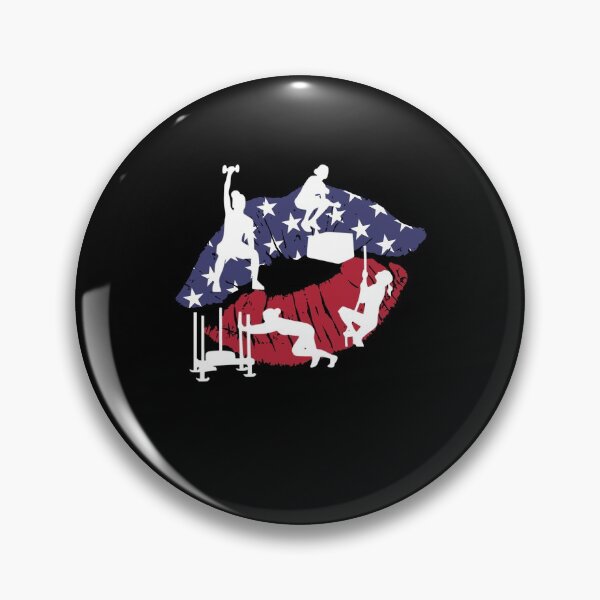 Item preview, USA Women Crossfit  Workout Fitness designed and sold by Desiznn.
