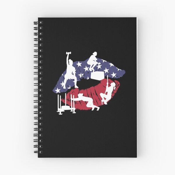 Item preview, USA Women Crossfit  Workout Fitness designed and sold by Desiznn.