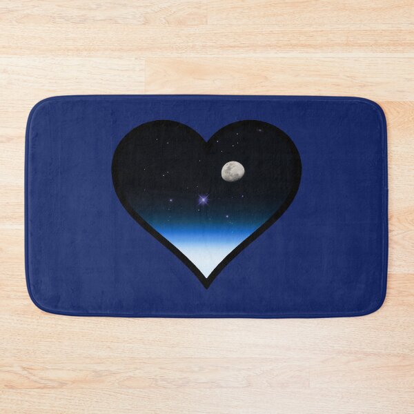 Item preview, Moonrise Heart designed and sold by Bumblefuzzies.