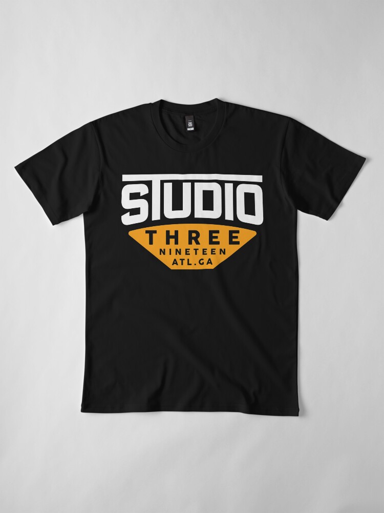 Alternate view of "STATION” (BLACK) TEES/HOODIES Premium T-Shirt