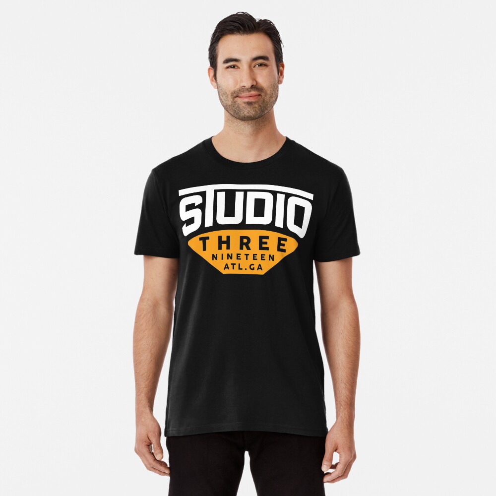 "STATION” (BLACK) TEES/HOODIES Premium T-Shirt
