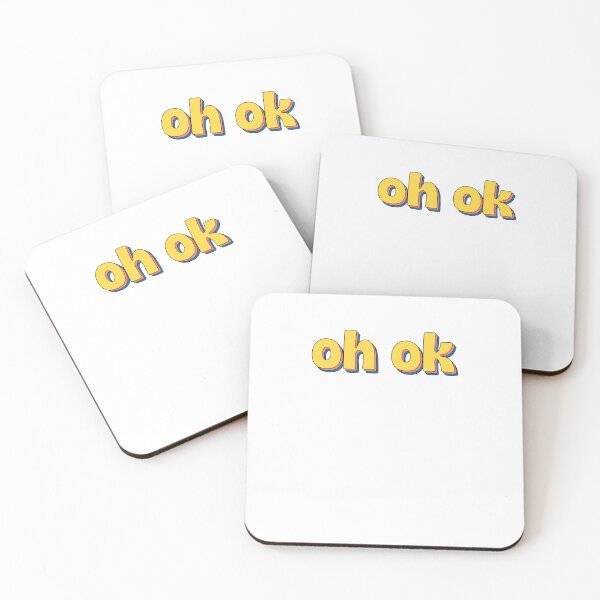 Item preview, Oh Ok Sarcastic Retro designed and sold by thefrshmachine.