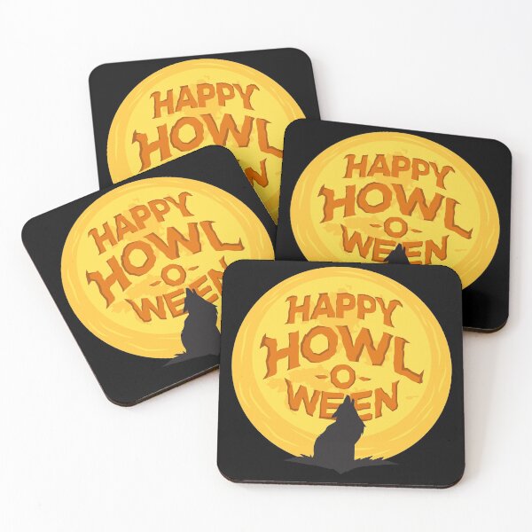 Item preview, Happy Howl-O-Ween , Its Never Too Early For Halloween designed and sold by Quadghouls.