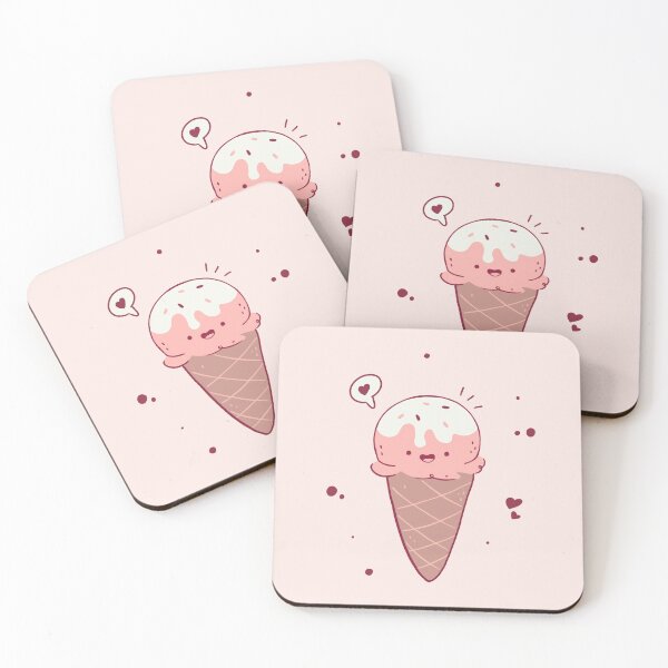 Item preview, Kawaii Happy Ice Cream designed and sold by Dianyland.