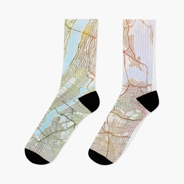 Item preview, New York City Map Watercolor bu Zouzounio Art designed and sold by zouzounioart.