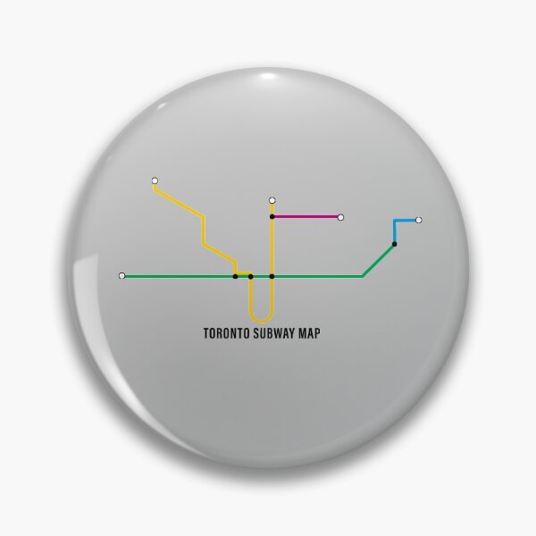 Item preview, TTC Subway Map designed and sold by W&P Drae.