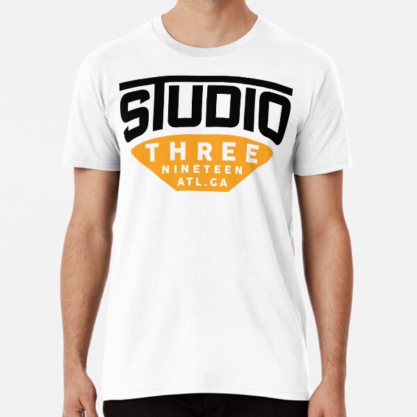 "STATION” (WHITE) TEES/HOODIES Premium T-Shirt
