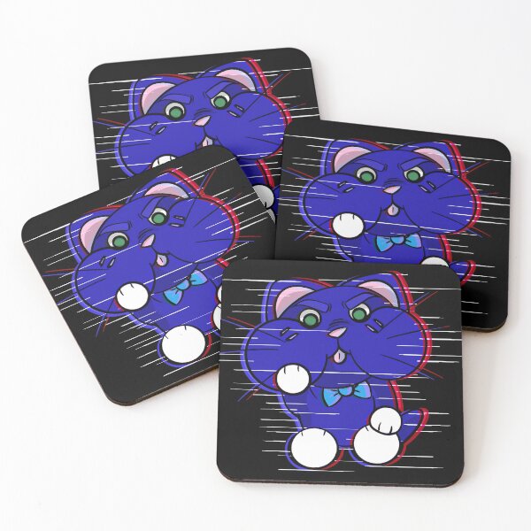 Item preview, Glitching Blue Cat designed and sold by Cryptic-Charm.