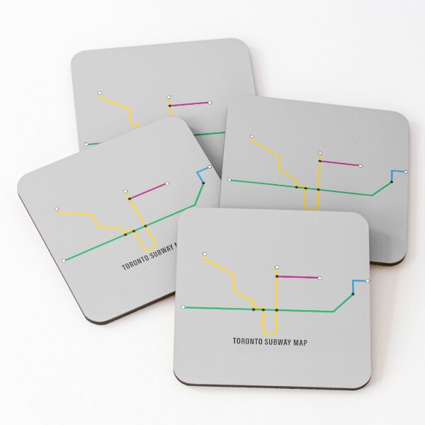 Item preview, TTC Subway Map designed and sold by W&P Drae.