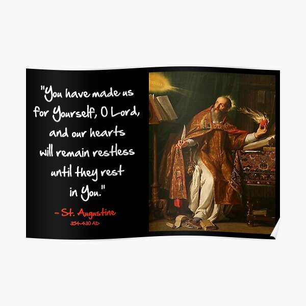 Augustine - Restless Heart Poster