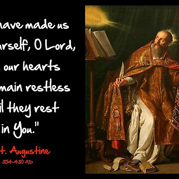 Artwork thumbnail, Augustine - Restless Heart by The Catholic Religion Teacher Shop