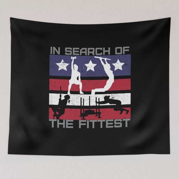 Item preview, In Search Of The Fittest - Crossfit  Snatch And Press designed and sold by Desiznn.