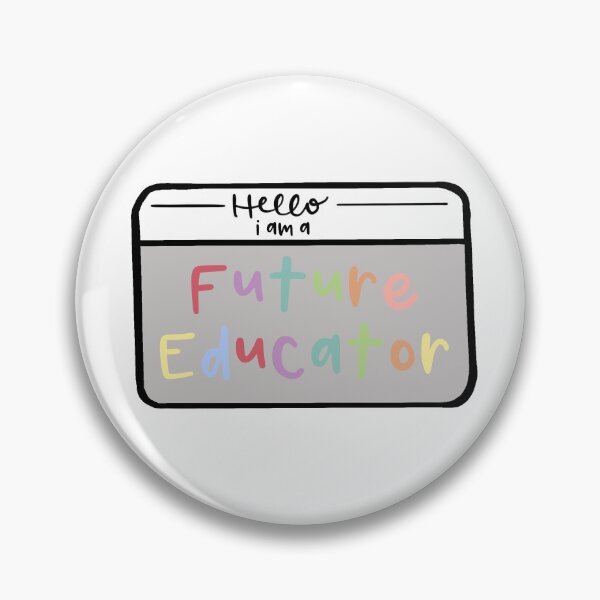 Item preview, Future Educator Nametag designed and sold by 11kjmarie.