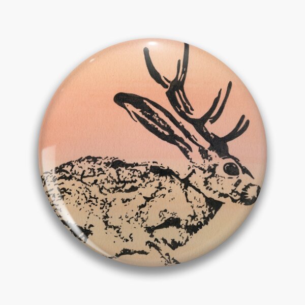 Item preview, Sunset Jackalope designed and sold by INKconceivable.