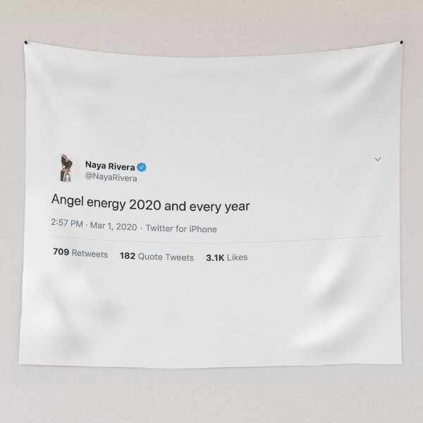 Item preview, Naya Rivera Angel Tweet designed and sold by tufano5.