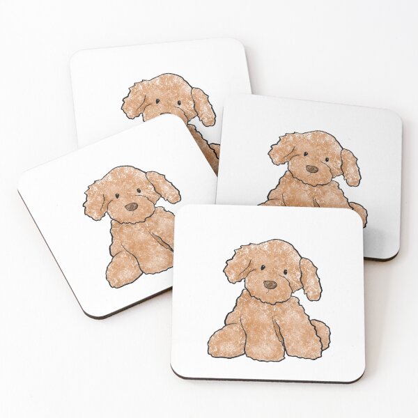Item preview, brown stuffed puppy designed and sold by Sara Frane.
