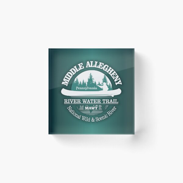Item preview, Middle Allegheny River Water Trail (CT) designed and sold by curranmorgan.