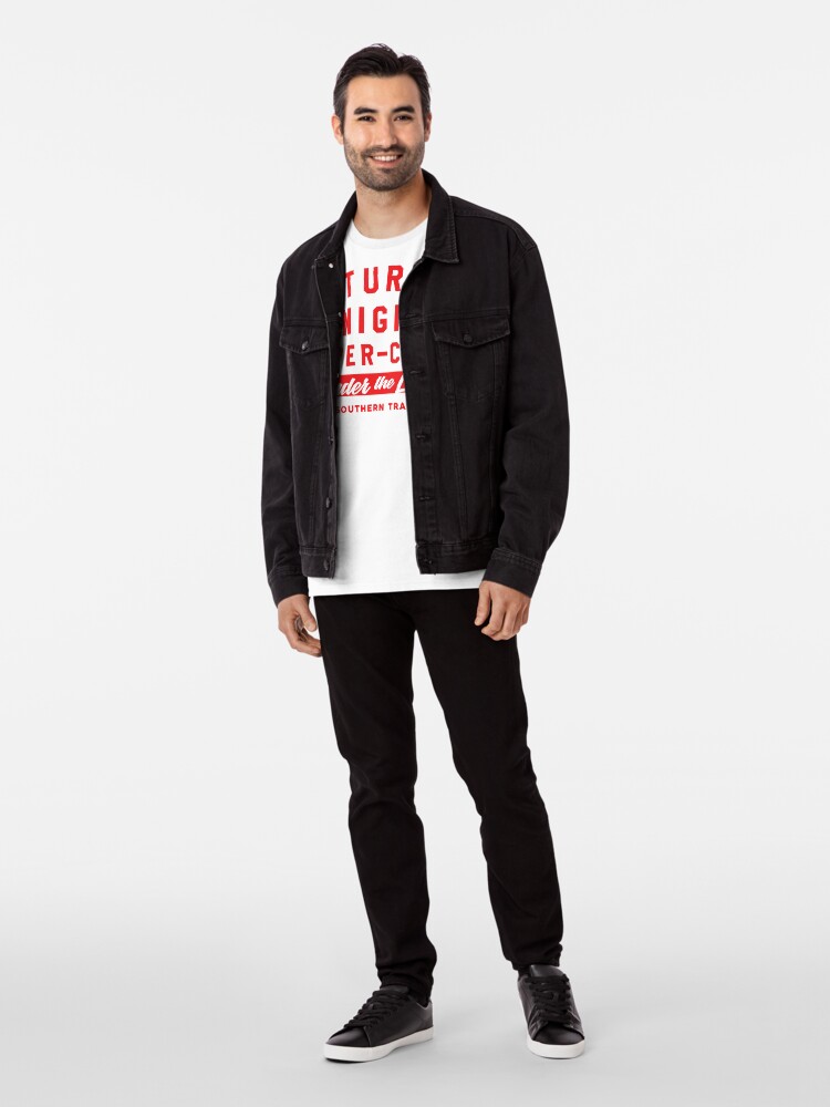 Alternate view of "SATURDAY NIGHT” (RED) TEES/HOODIES Premium T-Shirt