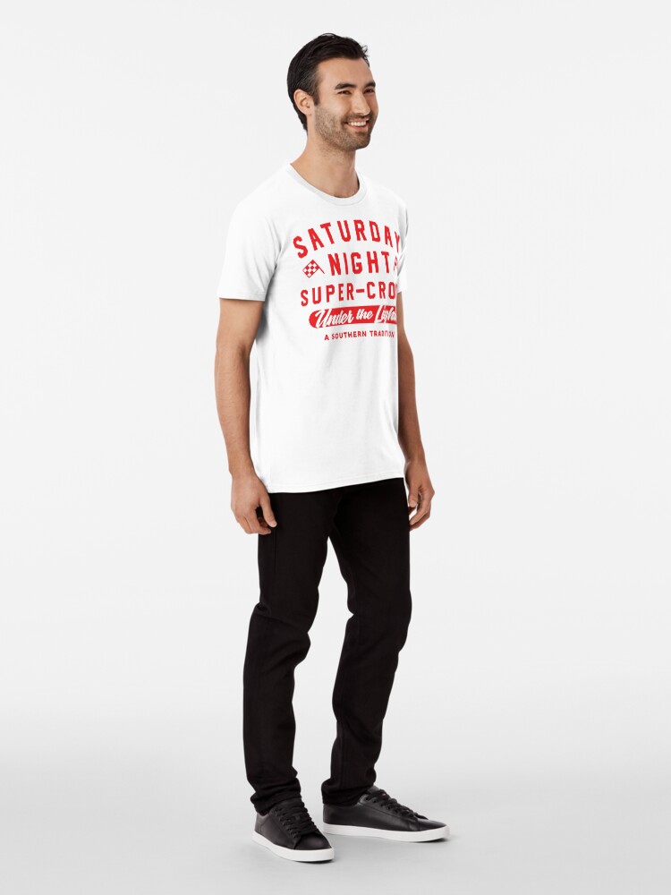 Alternate view of "SATURDAY NIGHT” (RED) TEES/HOODIES Premium T-Shirt