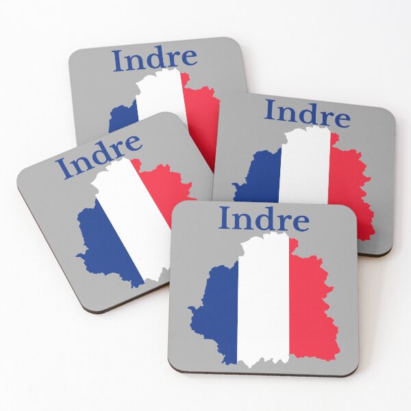 Item preview, Indre Map, France, French Department designed and sold by marosharaf.