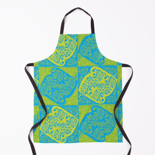 Item preview, Floral Motif 5 - blue yellow designed and sold by 40degreesSouth.