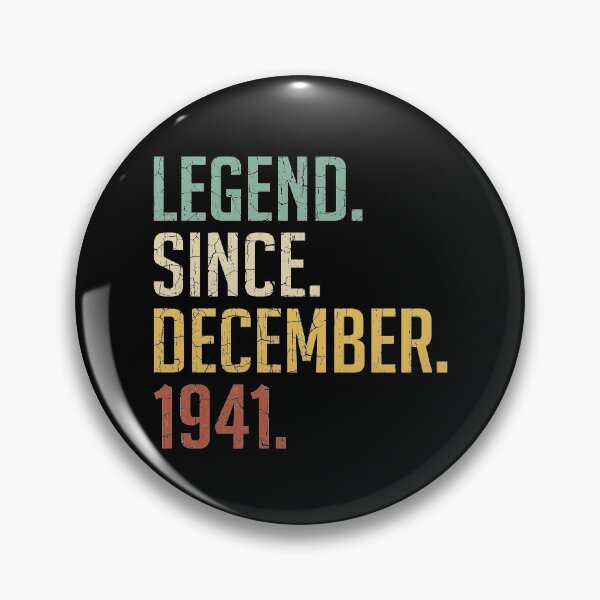 Item preview, Legend Since December 1941 79th Birthday Gift 79 Years Old Vintage December 1941 designed and sold by Takatv.