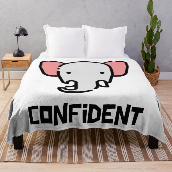 Item preview, Confident Elephant - Cute Baby Elephant designed and sold by Witty Baby Tees.