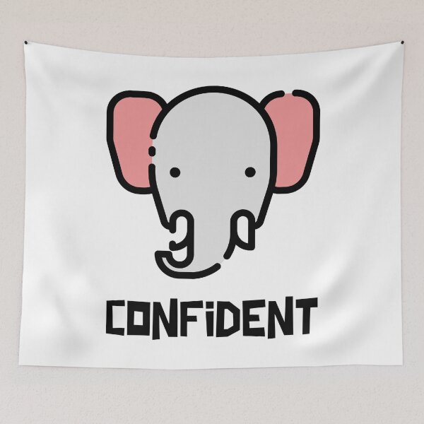 Item preview, Confident Elephant - Cute Baby Elephant designed and sold by Witty Baby  Tees.