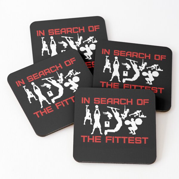 Item preview, In Search Of The Fittest - Crossfit  Workout Fitness designed and sold by Desiznn.