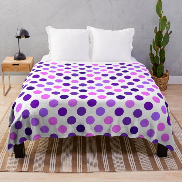 Item preview, Purple Dots Pattern designed and sold by WordsmithNerd.