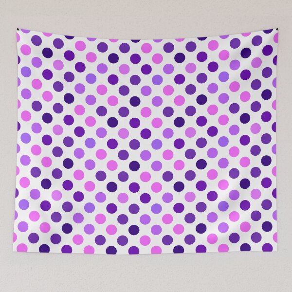 Item preview, Purple Dots Pattern designed and sold by WordsmithNerd.