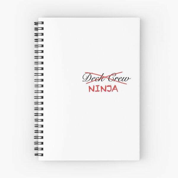 Item preview, Deck Crew are Really Ninjas Sticker designed and sold by PixieDustST.