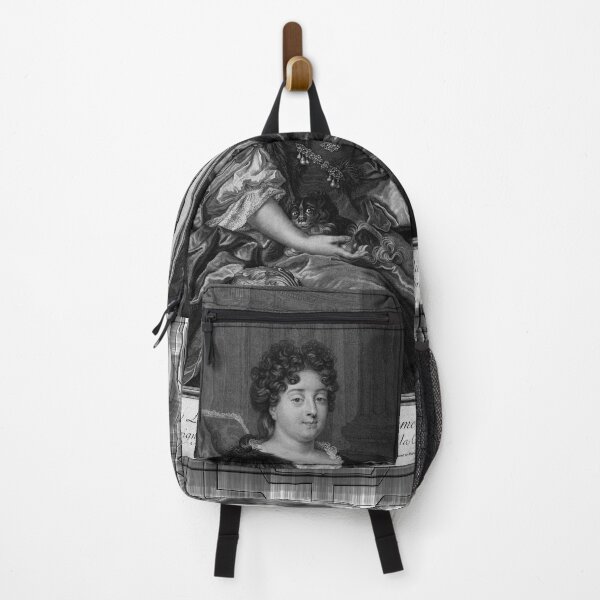 Item preview, Marie de Laubespine by French Engraver Pierre Drevet Classical Art Old Masters Reproduction designed and sold by Xzendor7 Digital Art Creations.