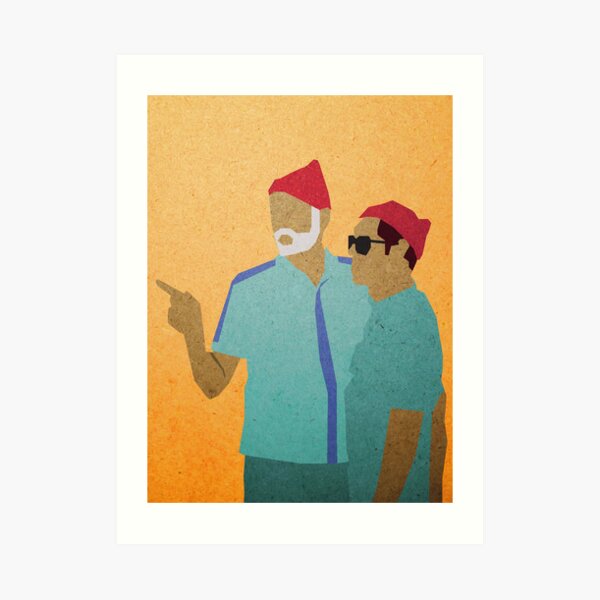 Zissou + Klaus Art Print